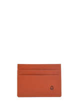 Porte-cartes Cuir Madras Etrier Orange madras EMAD011