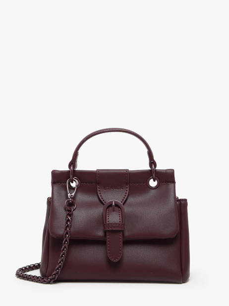 Sac Bandoulière Oxer Cuir Etrier Violet oxer EOXE001S