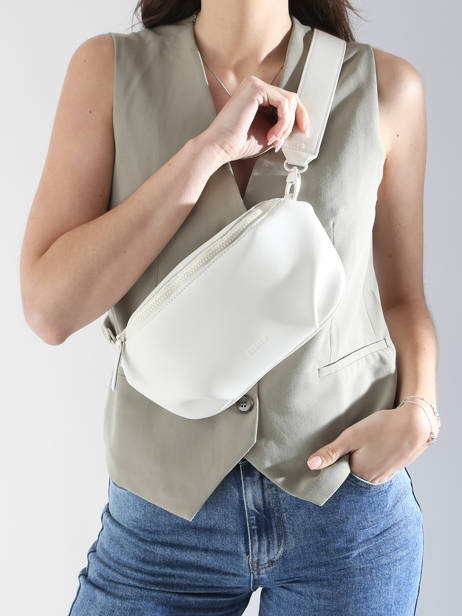 Sac Banane Oxer Cuir Etrier Blanc oxer EOXE022M vue secondaire 1
