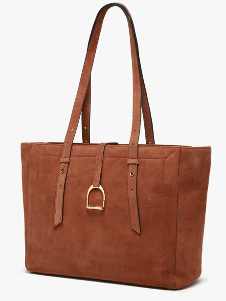 Sac Porté épaule Altesse Suede Cuir Etrier Marron altesse suede EASU088M vue secondaire 2